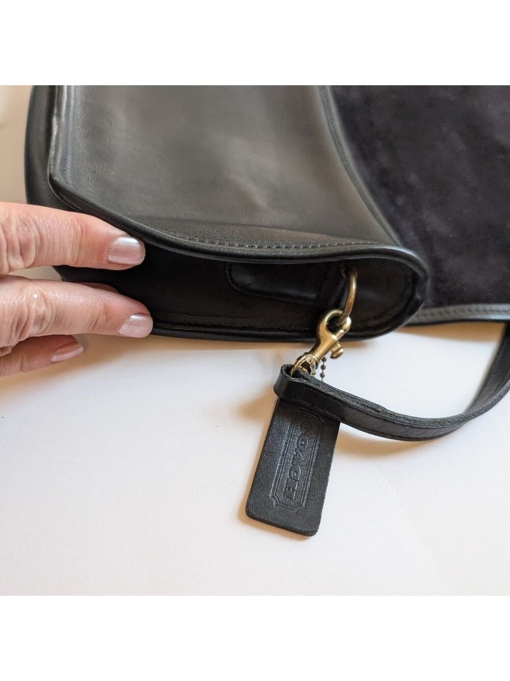 Coach Vintage Ritchie Bag Sold In Outlet In VGUC - Picture 9 of 16